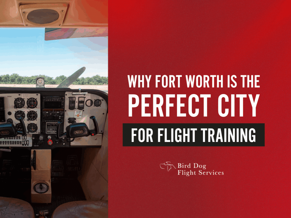 Flight training in Fort Worth