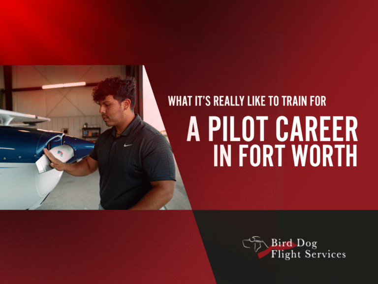 Pilot career in Fort Worth