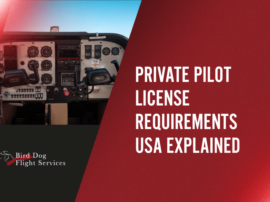 private pilot license requirements USA